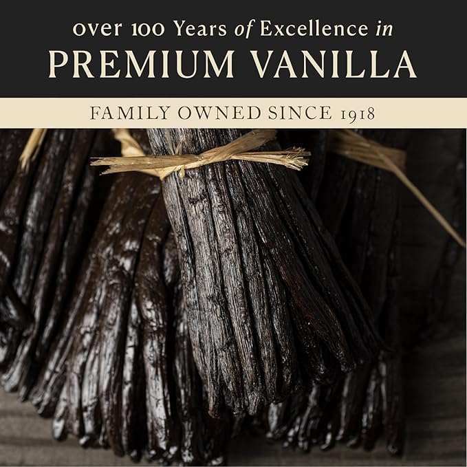 Cook's, Alcohol Free Pure Vanilla Flavoring, for Cooking, Baking, Desserts, Madagascar Vanilla Non-Alcoholic Extract Alternative, 16oz