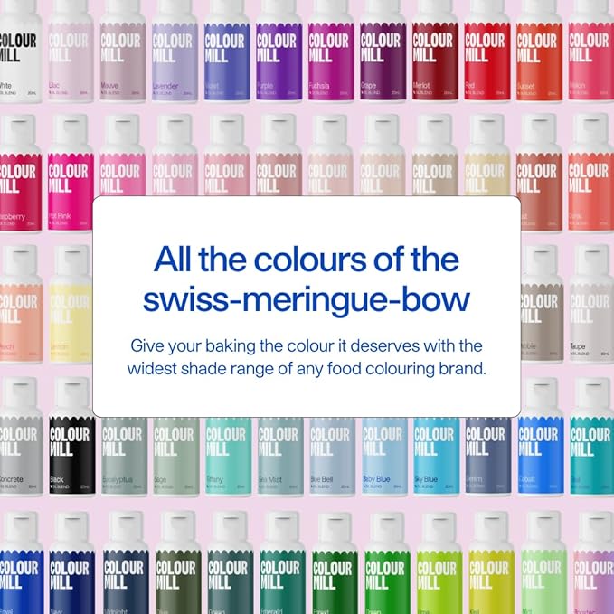 Colour Mill Oil-Based Food Coloring, 20 Milliliters Mint