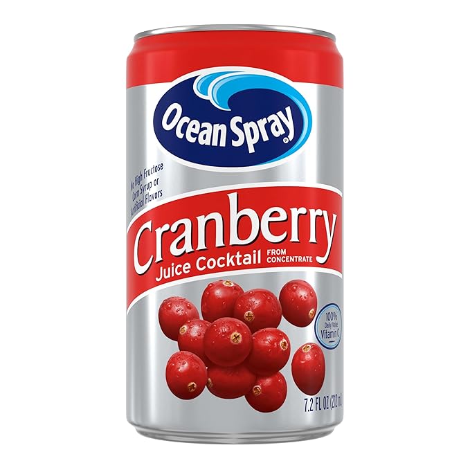 Ocean Spray® Cranberry Juice Cocktail, 7.2 Fl Oz Can