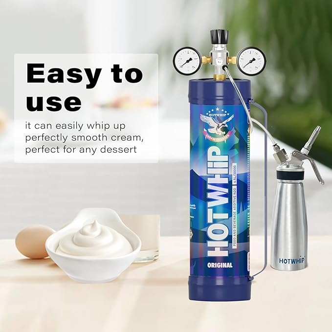 Whipped Cream Charger 4x3000g 4.5L Cream Cylinder