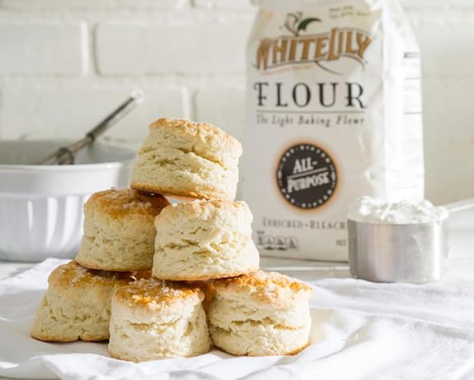 White Lily All-Purpose Bleached Wheat Flour 2 lb. (2-Pack) by White Lily