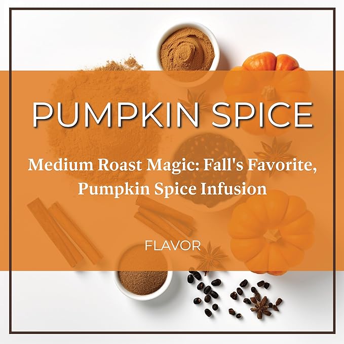 San Diego Coffee Pumpkin Spice, Medium Roast, Whole Bean Coffee, 16-Ounce Bag Café en grano tostado