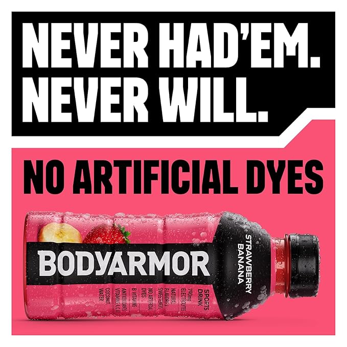 BODYARMOR Flash I.V. Zero Sugar Electrolyte Beverage, Lemon Lime, Hydration Drink For Rapid Rehydration, Post Workout Recovery, 20 Fl Oz (Pack of 12)