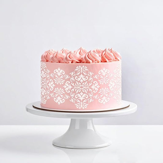 Long Border Cake Stencil, 4" x 12.75" (CARNA)