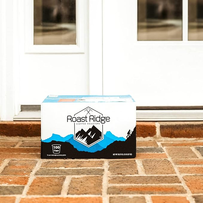 Roast Ridge Single Serve Coffee Pods for Keurig K-Cup Brewers, Breakfast Blend, Light Roast, 60 Count