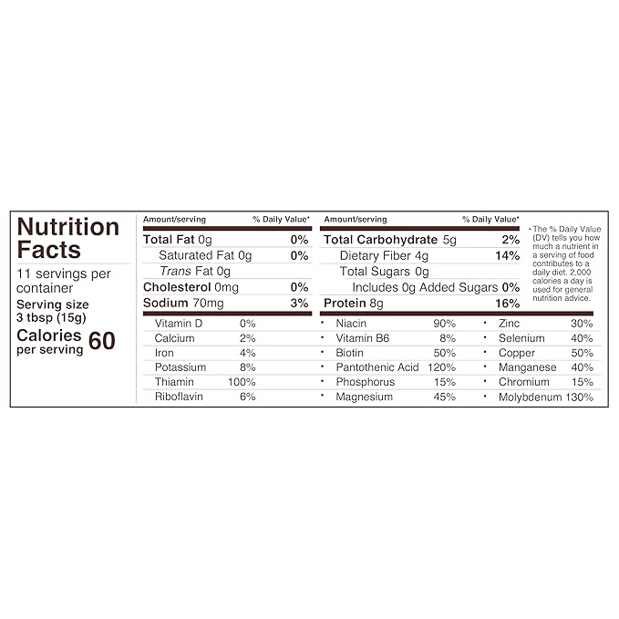 Foods Alive Zesty Cheesy Goodness Nutritional Yeast, 6oz Shaker Jar/Non-Fortified, Vegan Cheese Powder Seasoning