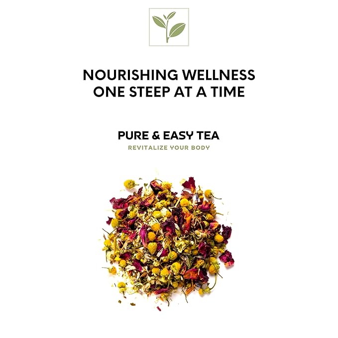 Pure And Easy Tea, Signature Chai Spiced Blend, Premium Loose Leaf Black Tea, 100% Natural, Bold & Spicy, Caffeinated, 100g/3.5oz