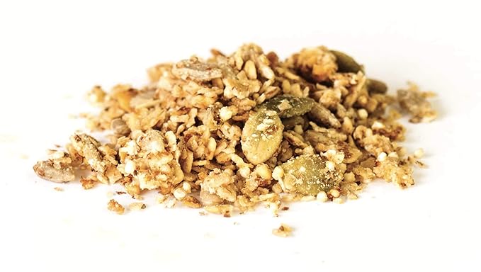 Yupik Granola Cereal, Ancient Grains, 2.2 lb, A granola mix of organic oats, organic agave syrup, sunflower seeds, pumpkin seeds, puffed amaranth seeds, and flax meal, Pack of 1