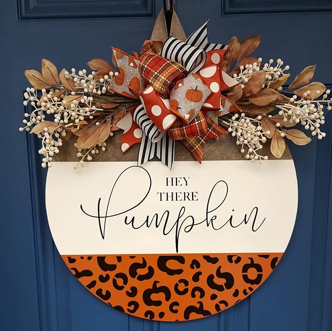 Fall Stencils for Painting on Wood Thanksgiving Stencils Autumn Hello Pumpkin Happy Harvest Stencil for Door Mats Fabrics Porch Hanger Decor