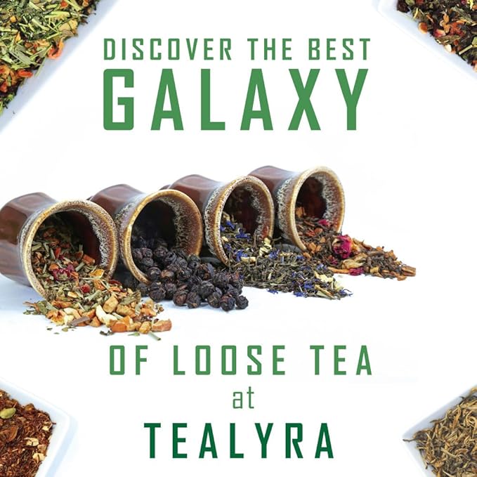 Tealyra - Tropical Harvest - Dragon Fruit - Sea Buckthorn - Goji - Pineapple - Cranberry - Fruity Herbal Loose Leaf Tea - Caffeine Free - Hot or Iced - 112g (4-ounce)