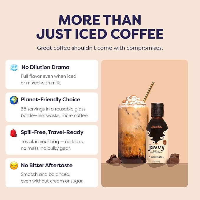 Coffee Concentrate Bundles - Cold Brew Coffee, Perfect for Hot or Iced Instant Coffees, Hot Drinks, Cold Brew Concentrate - Caramel & Mocha