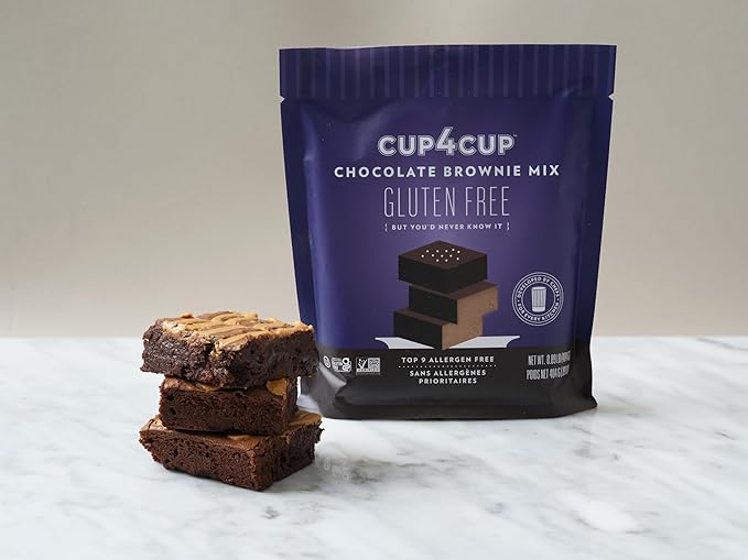 Cup4Cup Wholesome Flour, 2 Pounds, Certified Gluten Free, 1:1 Whole Wheat Flour Substitution, Dairy Free, Non-GMO, Kosher, Made in the USA