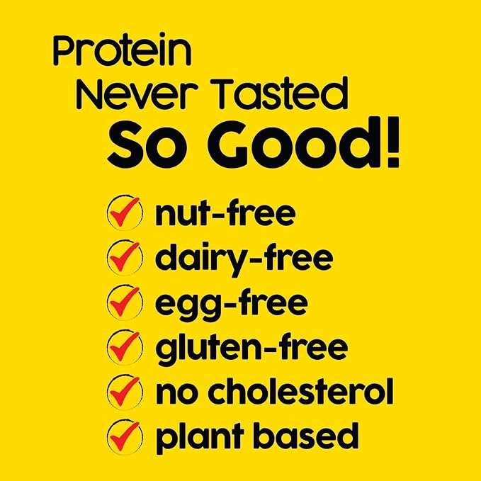 No Nuts! Variety Pack Protein Bars – 4-Flavor Sampler | 100% Nut-Free, Dairy-Free, Vegan, Organic, Kosher, Egg-Free, Non-GMO Snack & Energy Bars