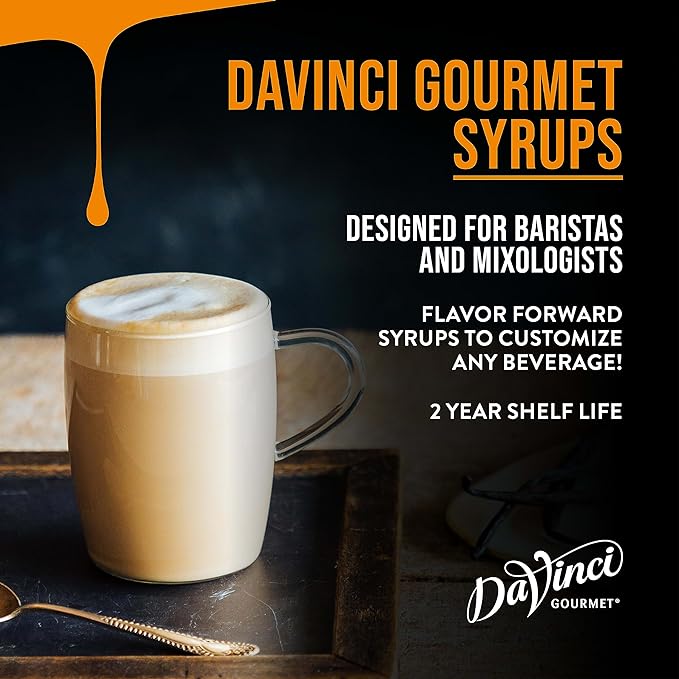 DaVinci Gourmet Green Apple Syrup, 25.4 Fluid Ounces (Pack of 4)