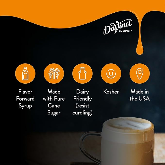 DaVinci Gourmet Classic Coconut Syrup, 25.4 Fluid Ounces (Pack of 4)