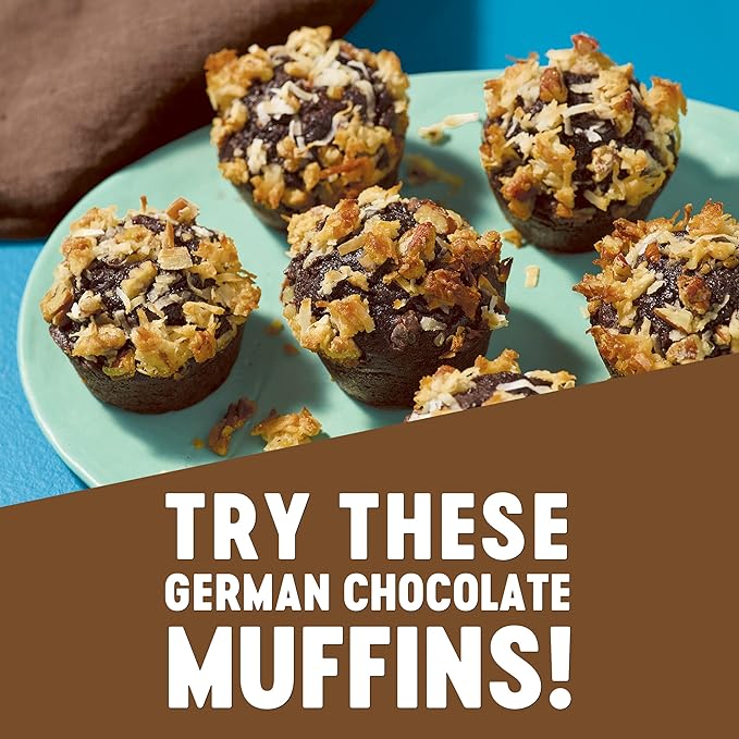 Krusteaz Muffin Mix, Double Chocolate Muffin Mix, Made with Real Chocolate Chips & No Artificial Flavors, Colors or Preservatives, 20 Ounce Box (Pack of 3)