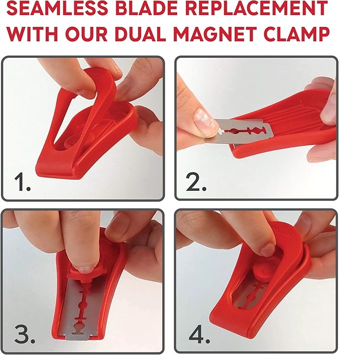 KneadAce Bread Lame & Sourdough Starter 34oz Pro Jar Kit