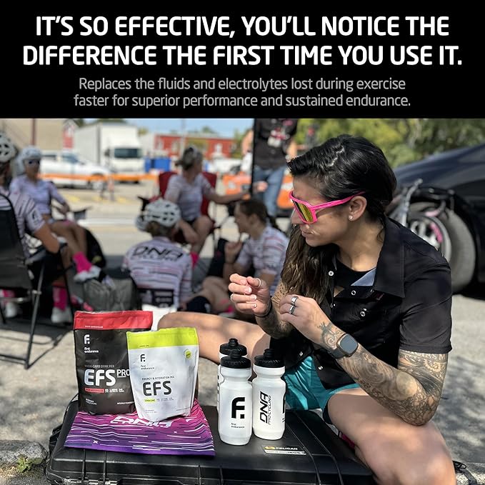 EFS Hydration & Endurance Drink Mix - Premium Carbohydrates for Energy & Performance, Electrolytes for Rapid Rehydration & Running| Isotonic Energy Fuel | Sour Watermelon