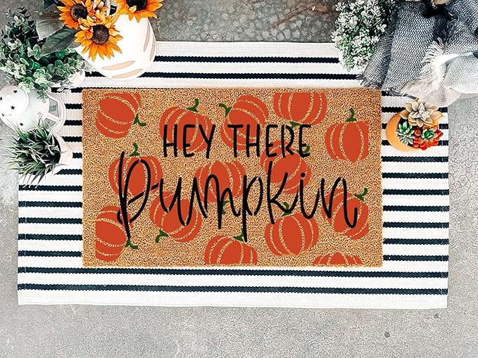 Fall Stencils for Door Mats 27”x14” Fall Doormat Stencils Pumpkin Stencil Templates for Doormat Wood Signs DIY Crafts Decor