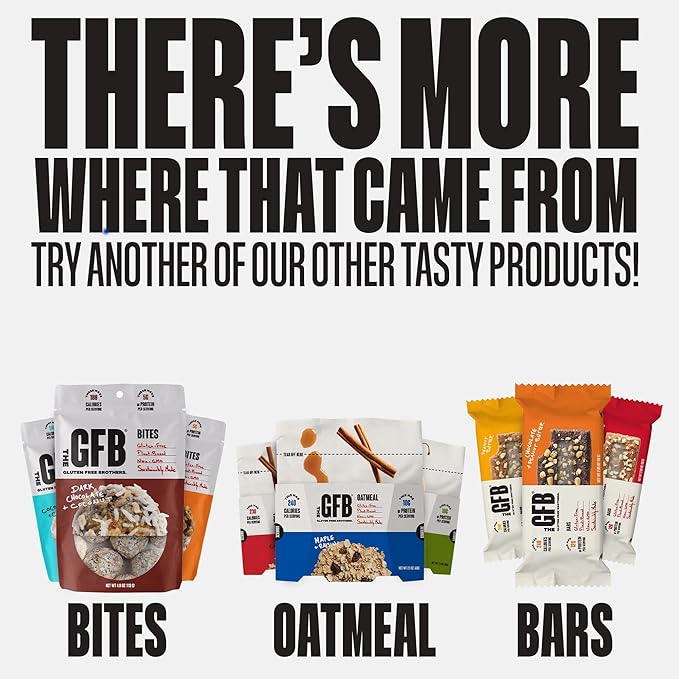 The GFB Coconut Cashew Protein Bites - Gluten Free, Plant Based, Non GMO, Sustainably Made – Ridiculously Tasty, Healthy, Vegan, Protein Energy Balls, 4 oz (6 Count)