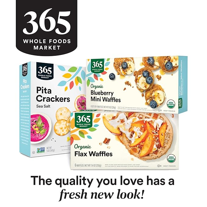 365 by Whole Foods Market, Organic Unsweetened Vanilla Almond Milk, 32 Fl Oz (Pack of 2)