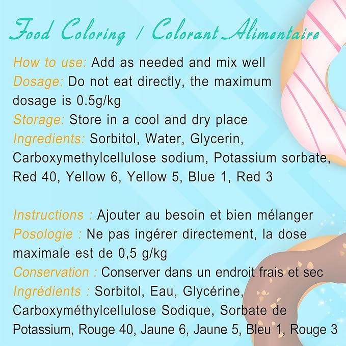 Gel Food Coloring - 4.5oz Vivid Food Coloring Gel for Baking, Cake Decorating, Cookie, Fondant, Macaron - Tasteless Concentrated Edible Food Color Dye for Icing, Slime, Drinks, DIY Crafts (Lemon)
