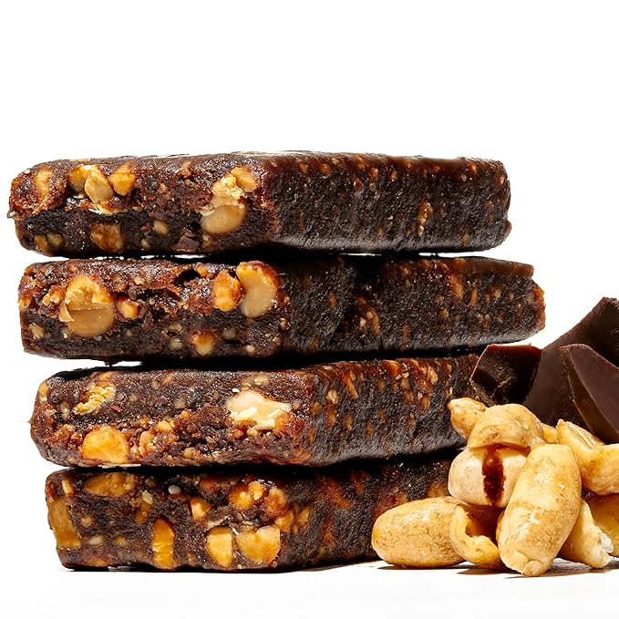 JONESBAR Organic Plant Based Protein Bars | Chocolate Lovers Pack | Fruit & Nut Bar, Kosher, Gluten Free, Breakfast Bars, School Snacks, Vegan Snack & Healthy Snacks for Adults and Kids (Pack of 12)