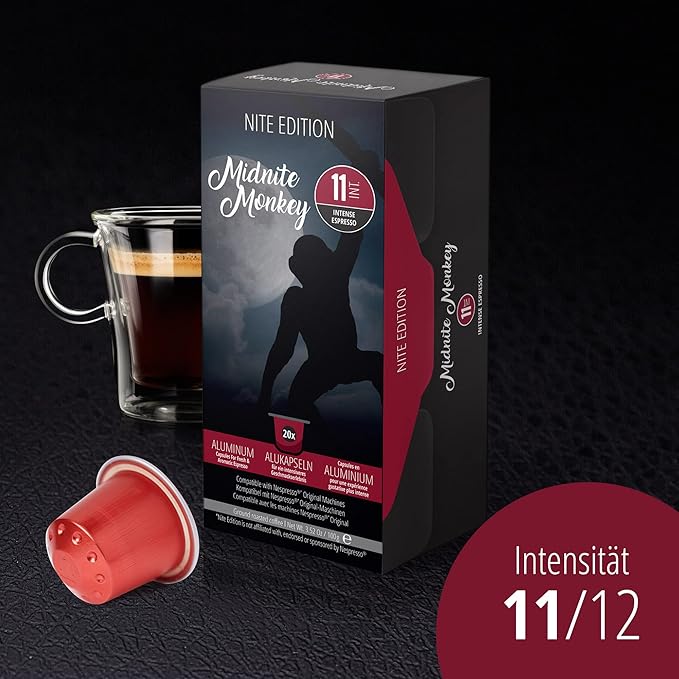 240ct Dark Roast Espresso Variety Pack | Compatible with Nespresso | Aluminum Coffee Capsules | Intensity 10 11 12 | High Intensity Espresso Lungo Ristretto