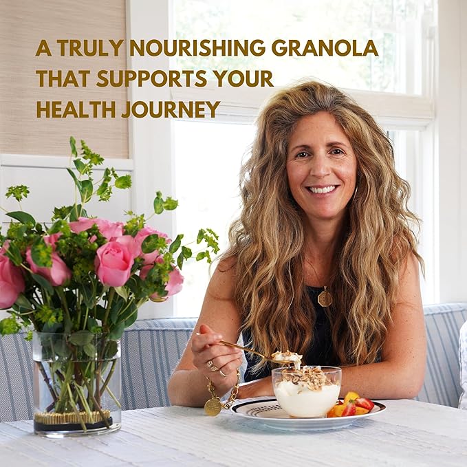 Struesli Original Organic Granola, Grain & Gluten Free, Healthy Snacks with Chia Seeds, Nuts & Sea Salt, Prebiotic High Fiber Food for Yogurt, Cereal & More, Plant Based, Keto & Paleo, 9 Oz, 2 Pack
