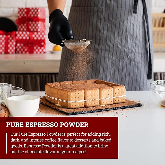 Hoosier Hill Farm Pure Espresso Powder, 25LB BULK (Pack of 1)
