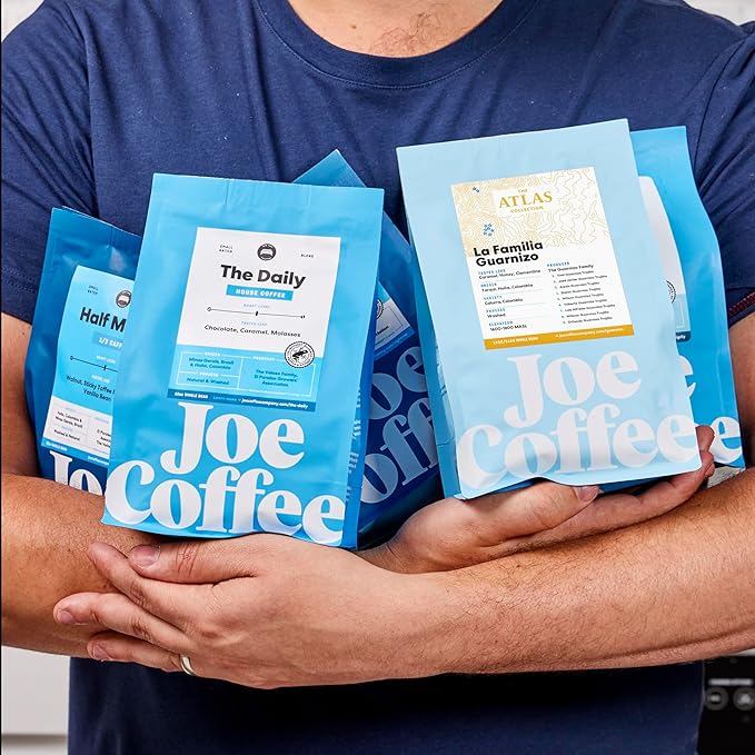 Joe Coffee Company - The Daily Ground Coffee, 6 oz Bag | NYC Roaster, RFA Certified, Kosher, Climate-Friendly, Specialty Grade