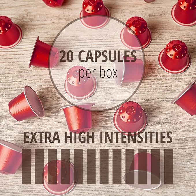 Midnite Monkey 20ct Intense Espresso I Compatible With Nespresso Original Machines I Dark Roast I Coffee Pods I High Intensity 11 I 100% Arabica