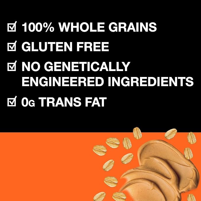 KIND Healthy Grains Granola, Peanut Butter Clusters, Healthy Snacks, Gluten Free, 100% Whole Grains, 10g Protein, 11oz, 6 Count