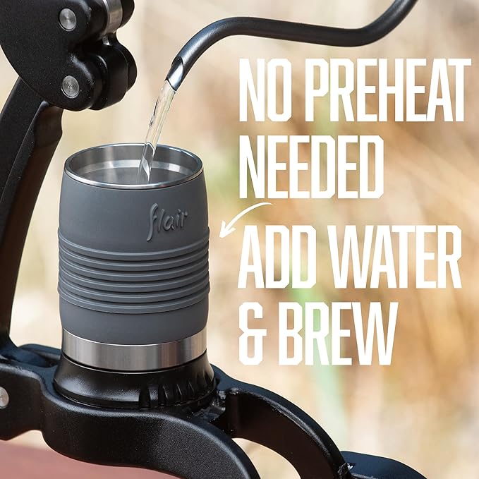 Flair GO: Portable, Collapsible Lever Espresso Machine with Pod Brewing (Pods Model)