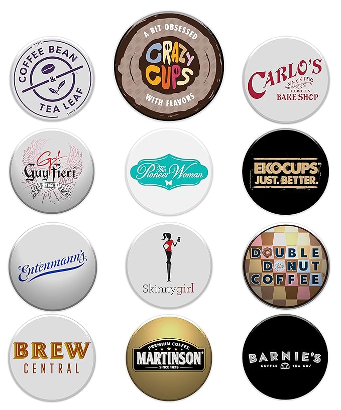 Flavored Decaf Coffee Pods Variety Pack Compatible with Keurig K Cups Brewers, 36 Count, Assorted Decaffeinated Flavored Coffee Sampler(Pack of 1)