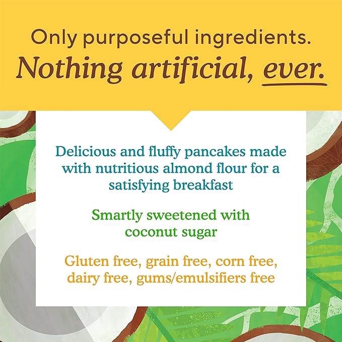 Simple Mills Almond Flour Pancake & Waffle Mix Variety Pack (Original, Cocoa, and Original Protein) - Gluten Free, Non-GMO, Breakfast (Pack of 3)