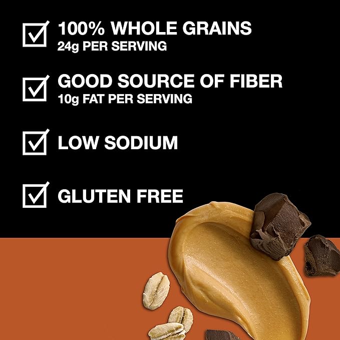 KIND Soft Baked Granola, Dark Chocolate Peanut Butter, Healthy Snacks, Gluten Free, 100% Whole Grains, 5g Protein, 11oz, 1 Count