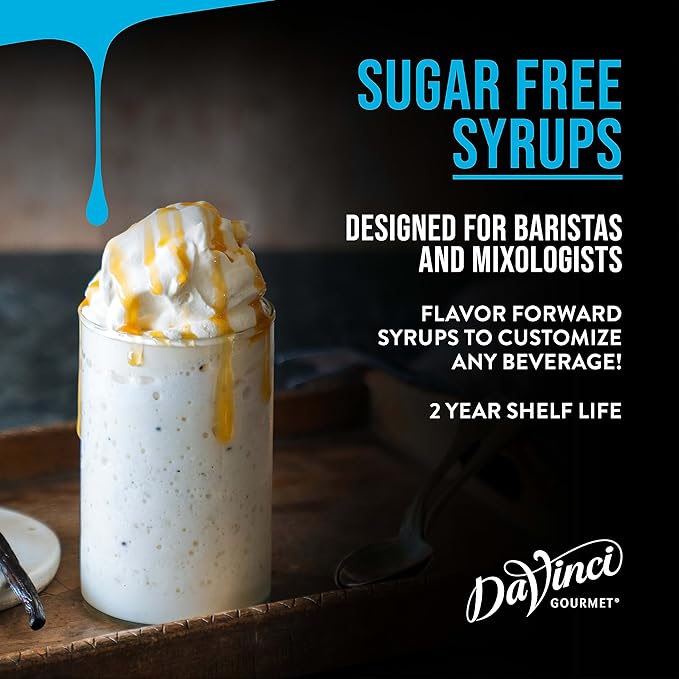 DaVinci Gourmet Sugar-Free English Toffee Syrup, 25.4 Fluid Ounces (Pack of 1)