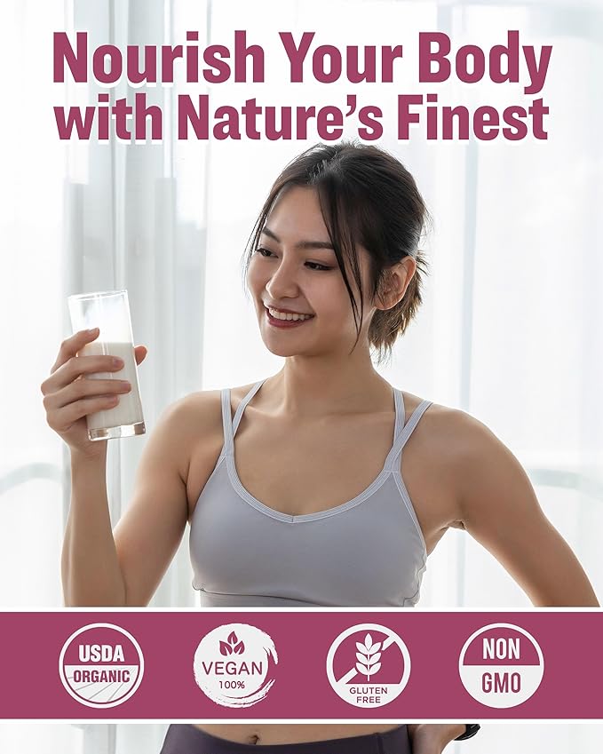 RawGuru Organic Coconut Milk Powder - Vegan & Nutrient-Dense Powder with Iron & Potassium - Rich & Creamy Organic Milk for Drinking or Baking - 16 oz, Pack of 2