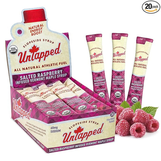 Salted Raspberry Infused Maple Syrup