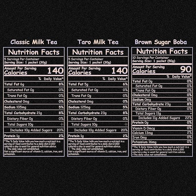Boba Moo X Premium Boba Tea Kit Combo (Classic & Taro) - Only 5,000 Kits Yearly, Small Batch Bubble Tea Kit With Boba Tapioca Pearls, Exceptional Taste & Chewiness, Vegan, Lactose-Free, 10 Servings